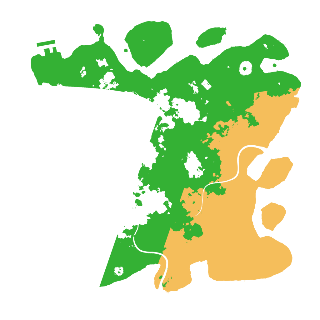 Biome Rust Map: Procedural Map, Size: 3500, Seed: 1026166934