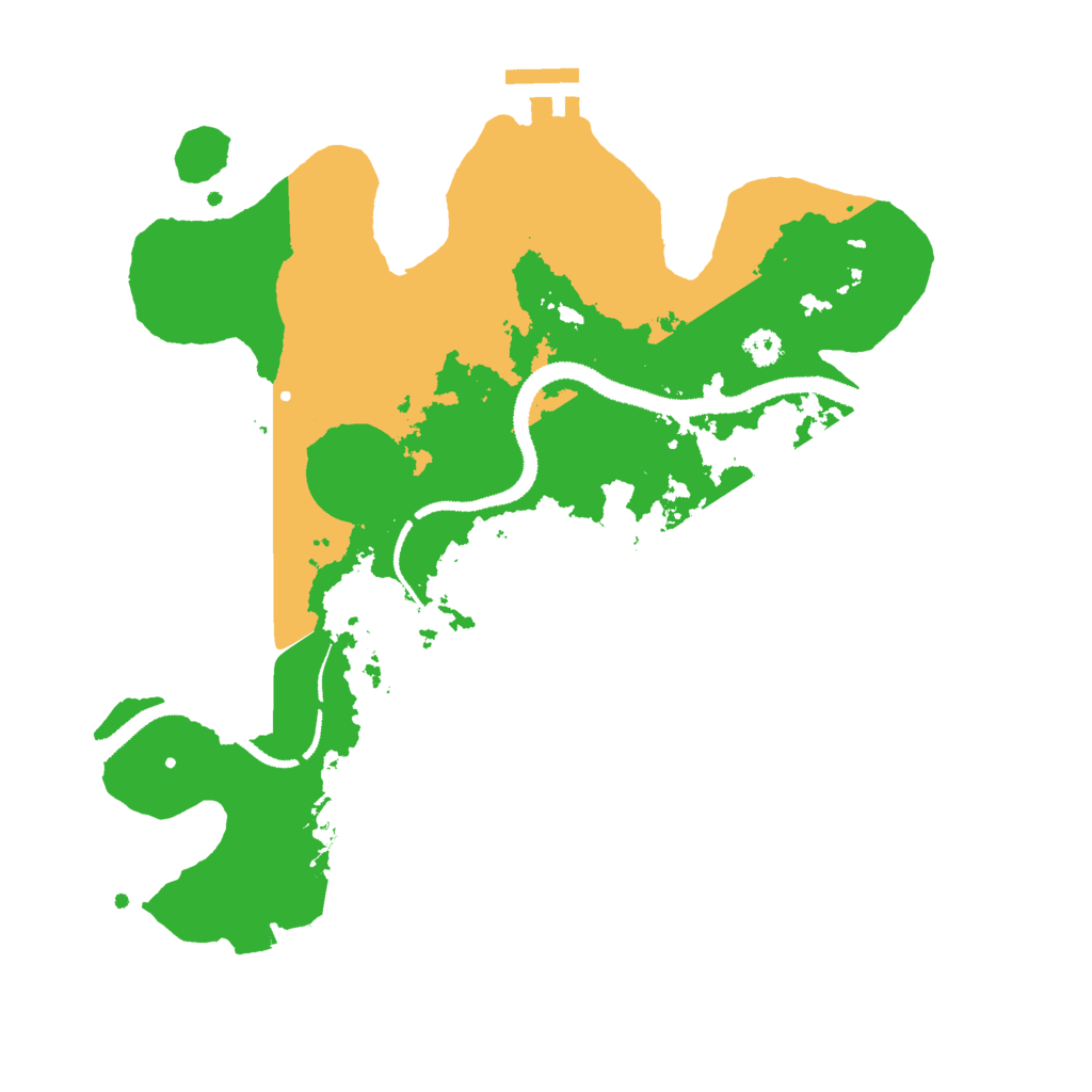 Biome Rust Map: Procedural Map, Size: 3000, Seed: 1856991874