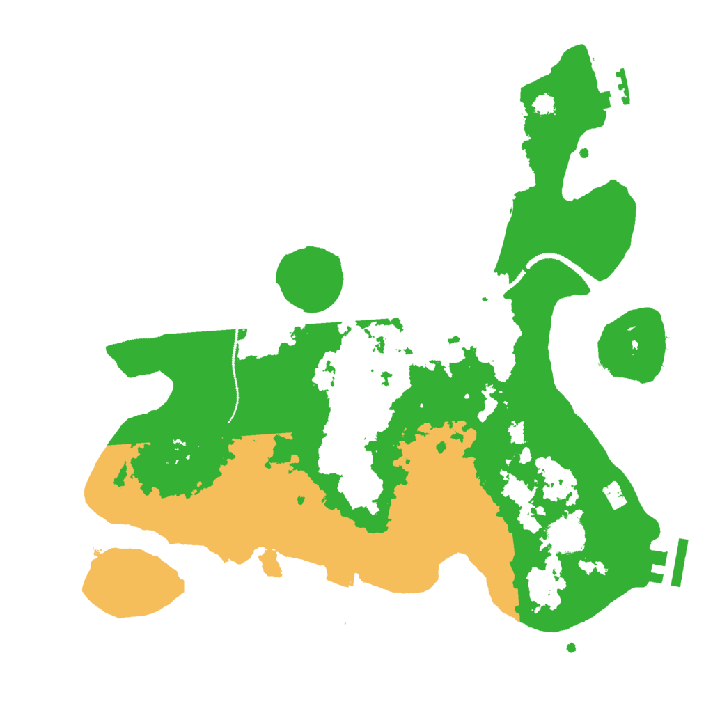 Biome Rust Map: Procedural Map, Size: 3000, Seed: 1500181497