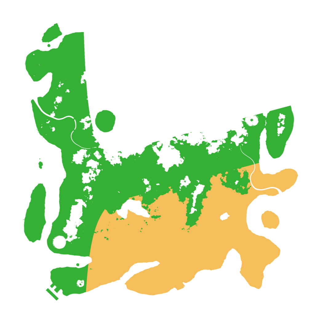 Biome Rust Map: Procedural Map, Size: 4250, Seed: 291606627