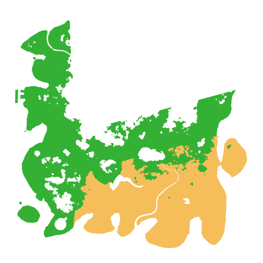 Biome Rust Map: Procedural Map, Size: 4000, Seed: 655782043