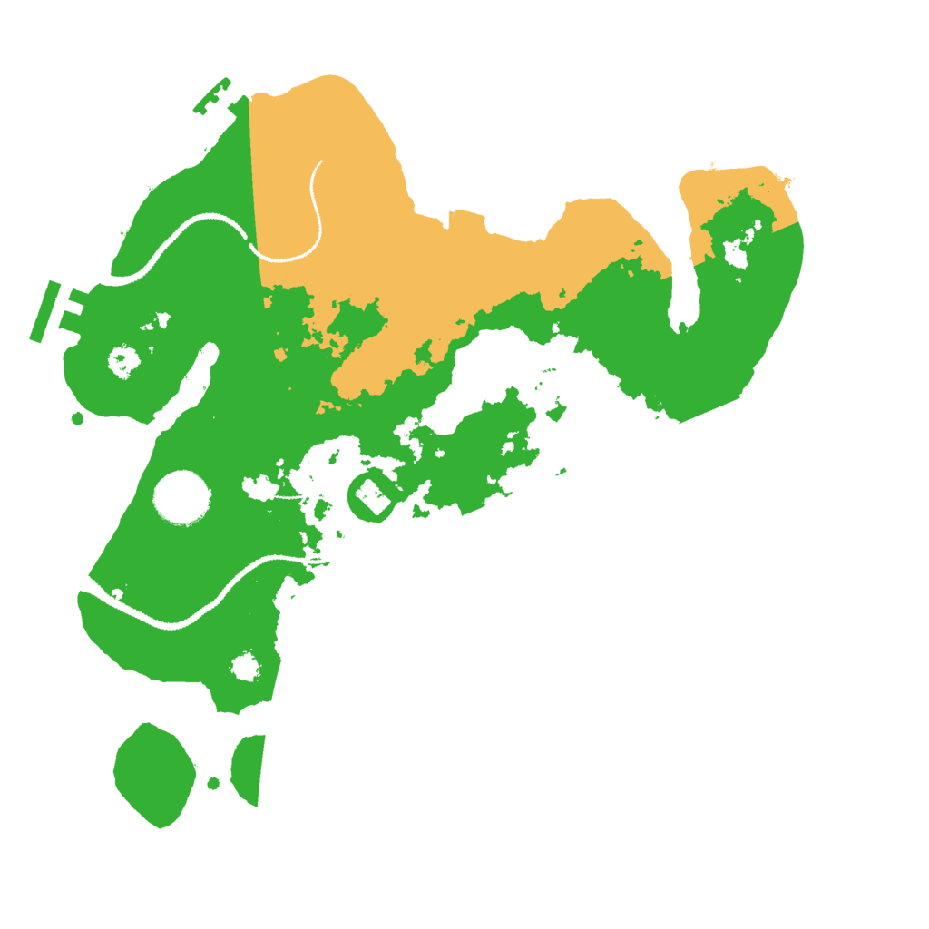 Biome Rust Map: Procedural Map, Size: 3000, Seed: 1694217510