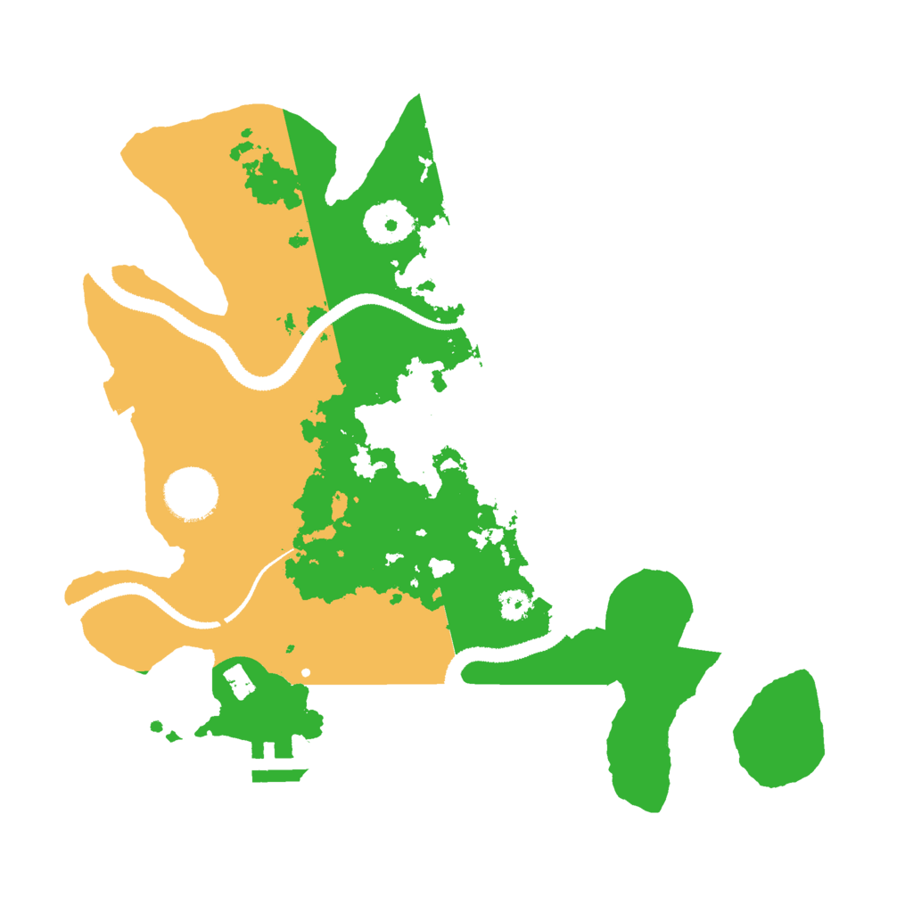 Biome Rust Map: Procedural Map, Size: 3000, Seed: 128506965