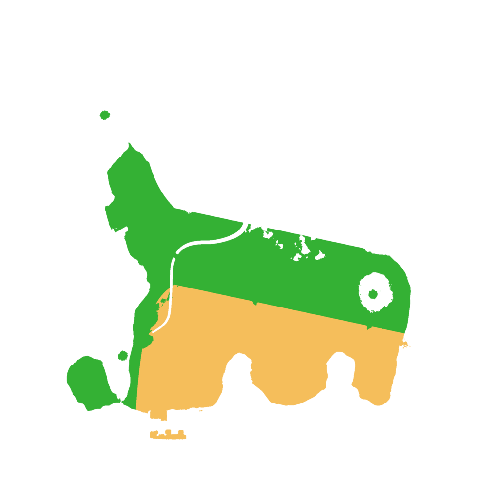 Biome Rust Map: Procedural Map, Size: 2100, Seed: 1777499601