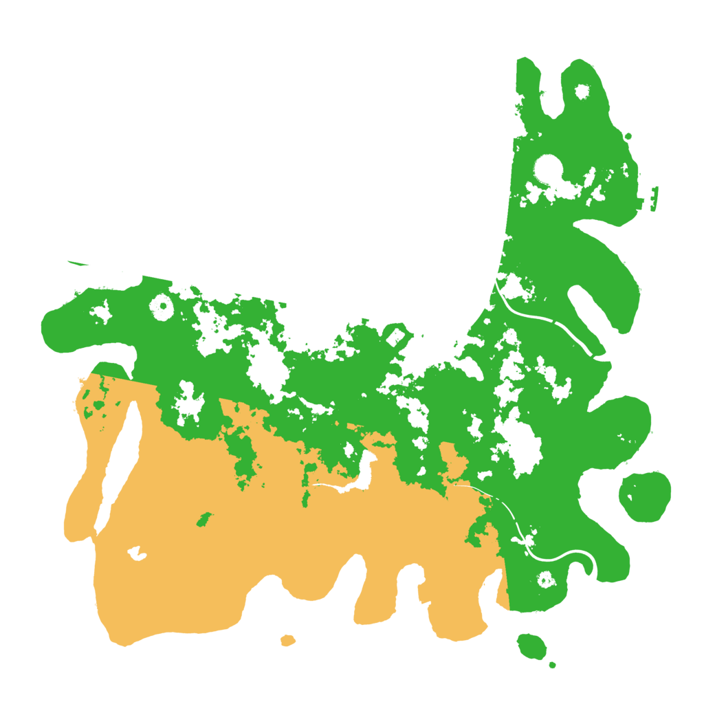 Biome Rust Map: Procedural Map, Size: 4250, Seed: 2002810273