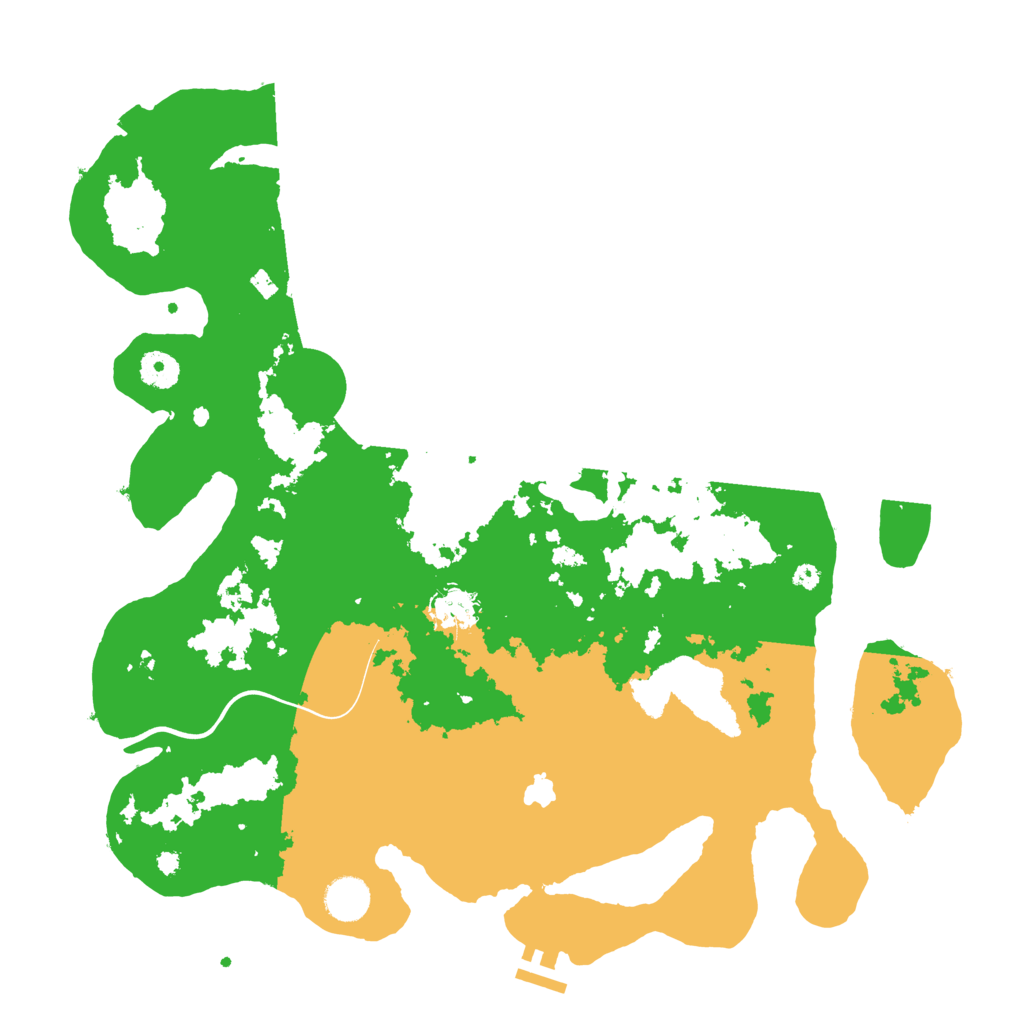 Biome Rust Map: Procedural Map, Size: 4000, Seed: 1212490221