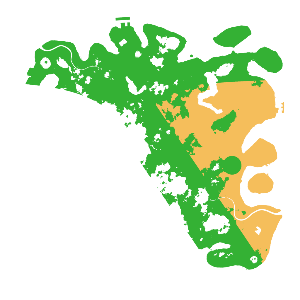 Biome Rust Map: Procedural Map, Size: 4250, Seed: 4772