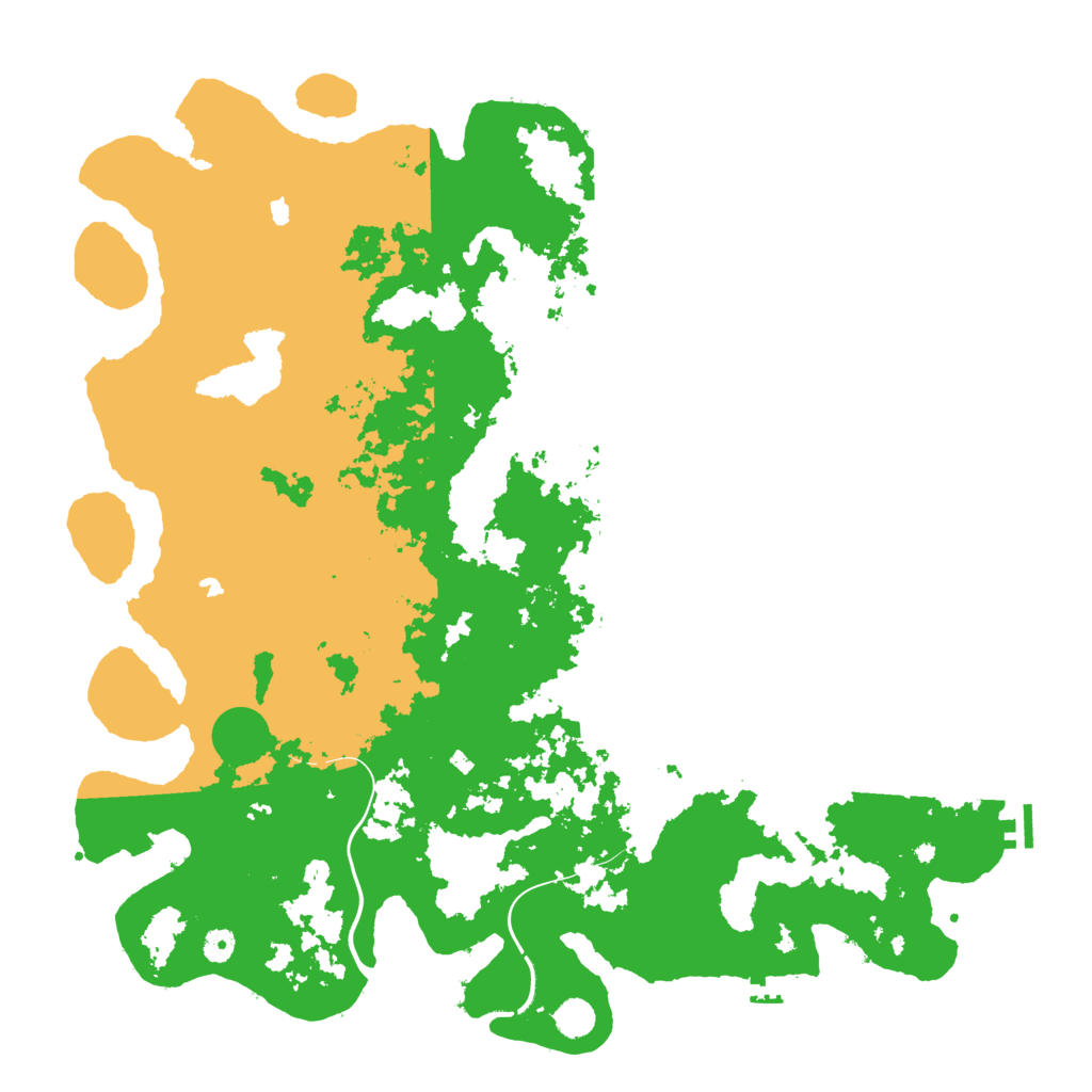 Biome Rust Map: Procedural Map, Size: 5000, Seed: 1852750177
