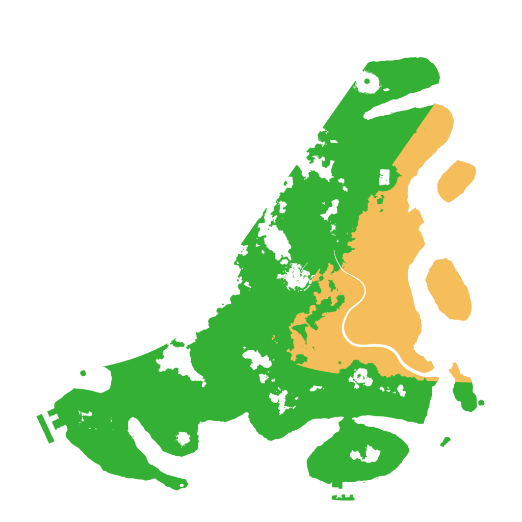 Biome Rust Map: Procedural Map, Size: 3500, Seed: 1723445183