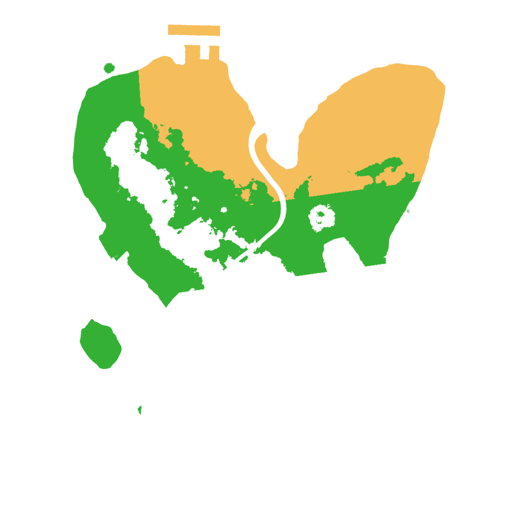 Biome Rust Map: Procedural Map, Size: 1987, Seed: 50000