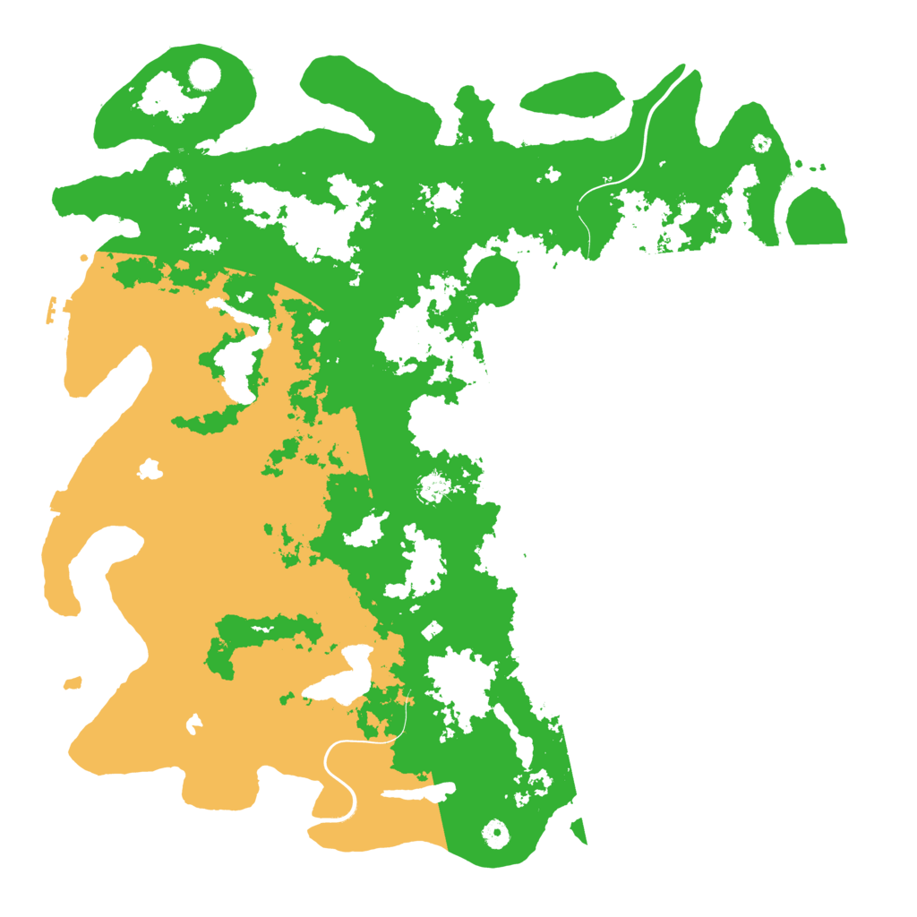 Biome Rust Map: Procedural Map, Size: 5000, Seed: 1396350832