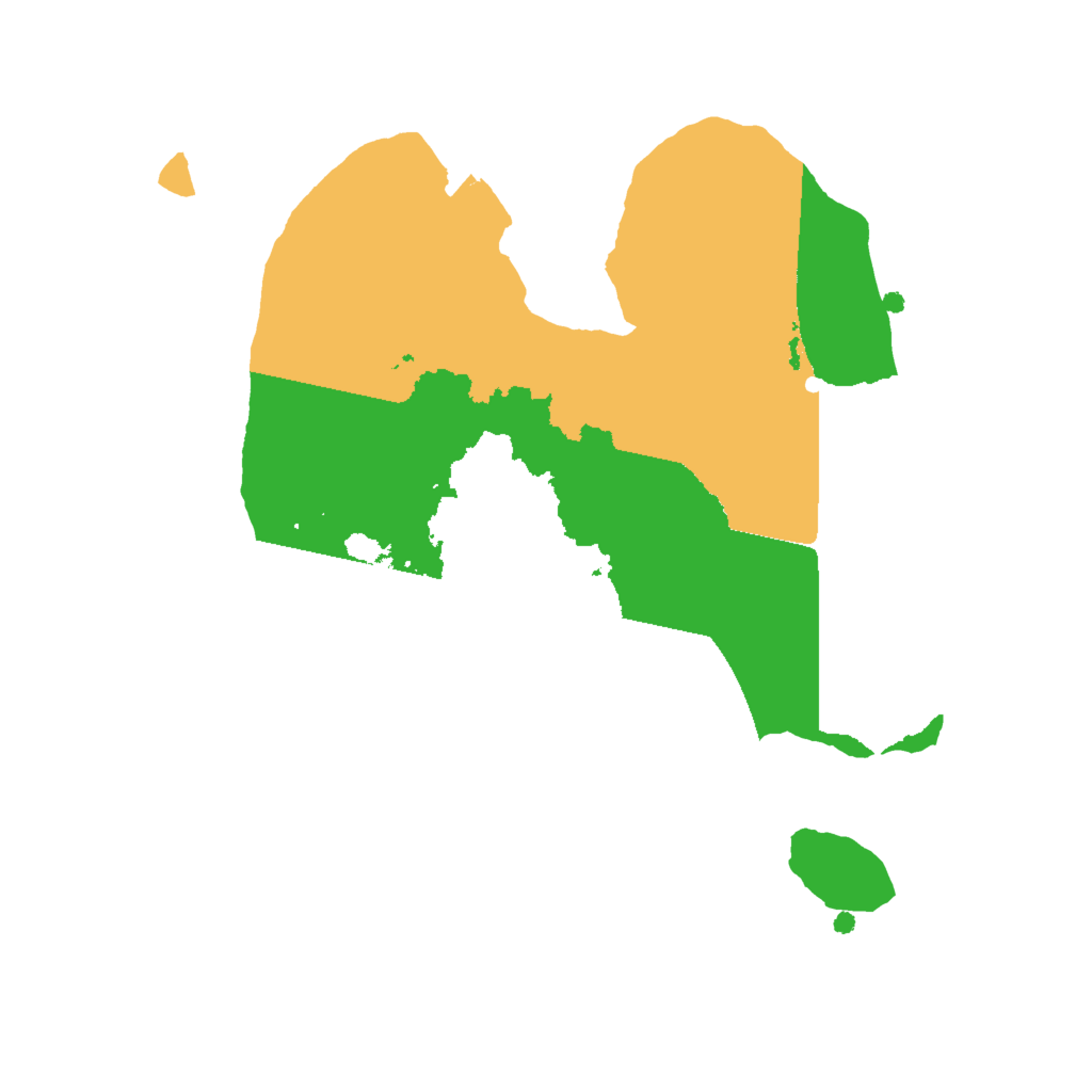 Biome Rust Map: Procedural Map, Size: 2000, Seed: 235633853