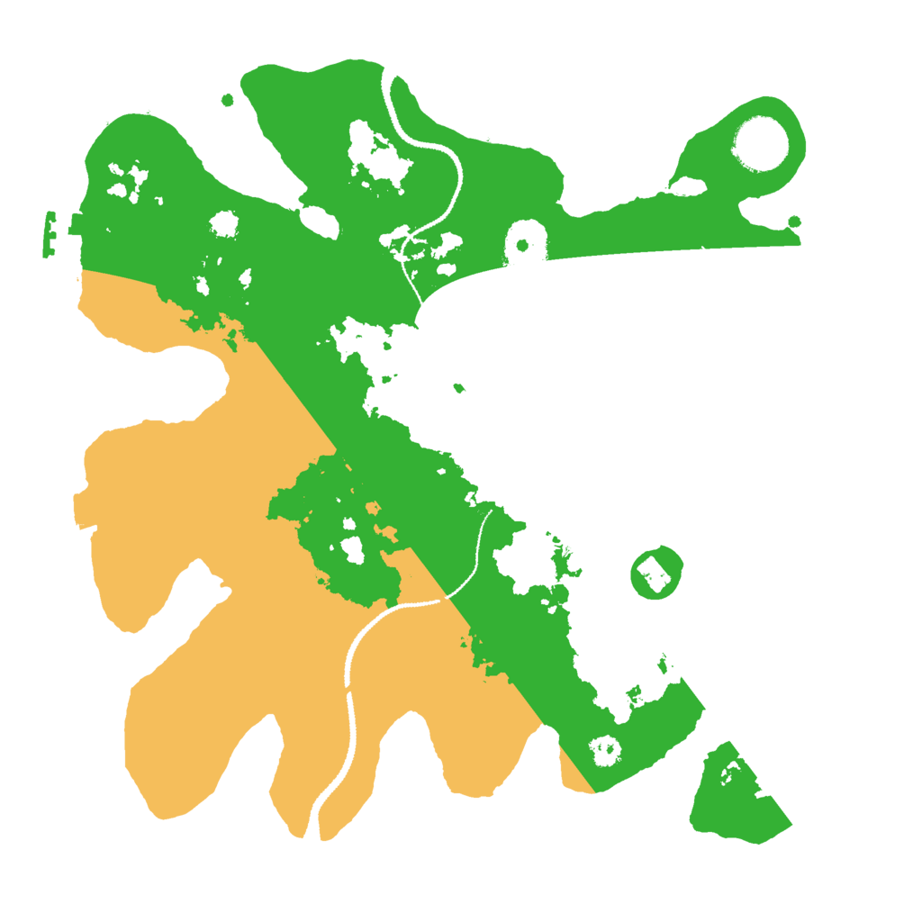 Biome Rust Map: Procedural Map, Size: 3000, Seed: 1934556271