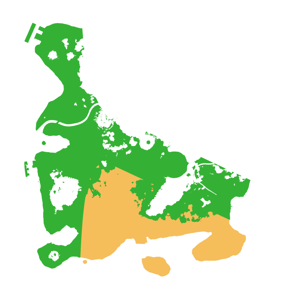 Biome Rust Map: Procedural Map, Size: 2985, Seed: 2101019289