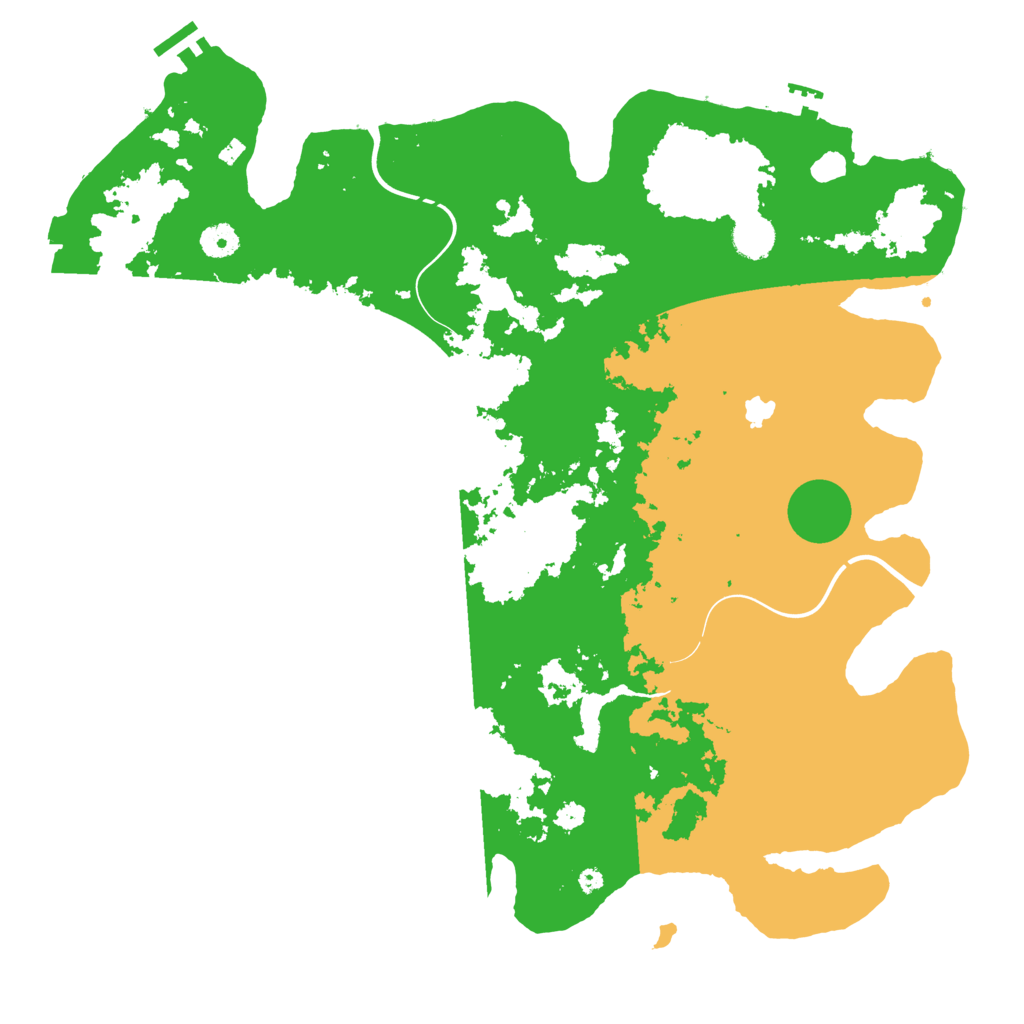 Biome Rust Map: Procedural Map, Size: 4250, Seed: 18783