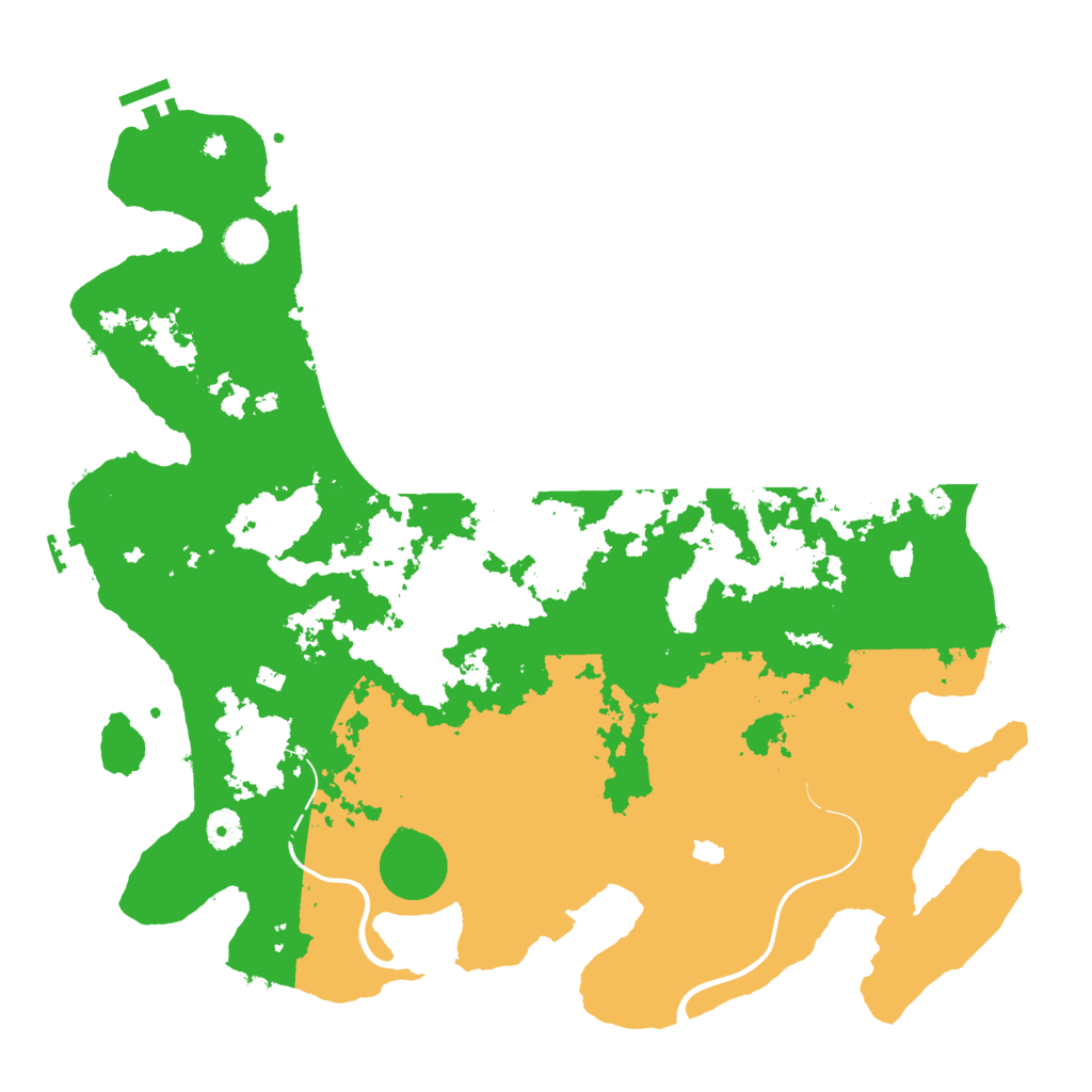 Biome Rust Map: Procedural Map, Size: 4250, Seed: 58587474