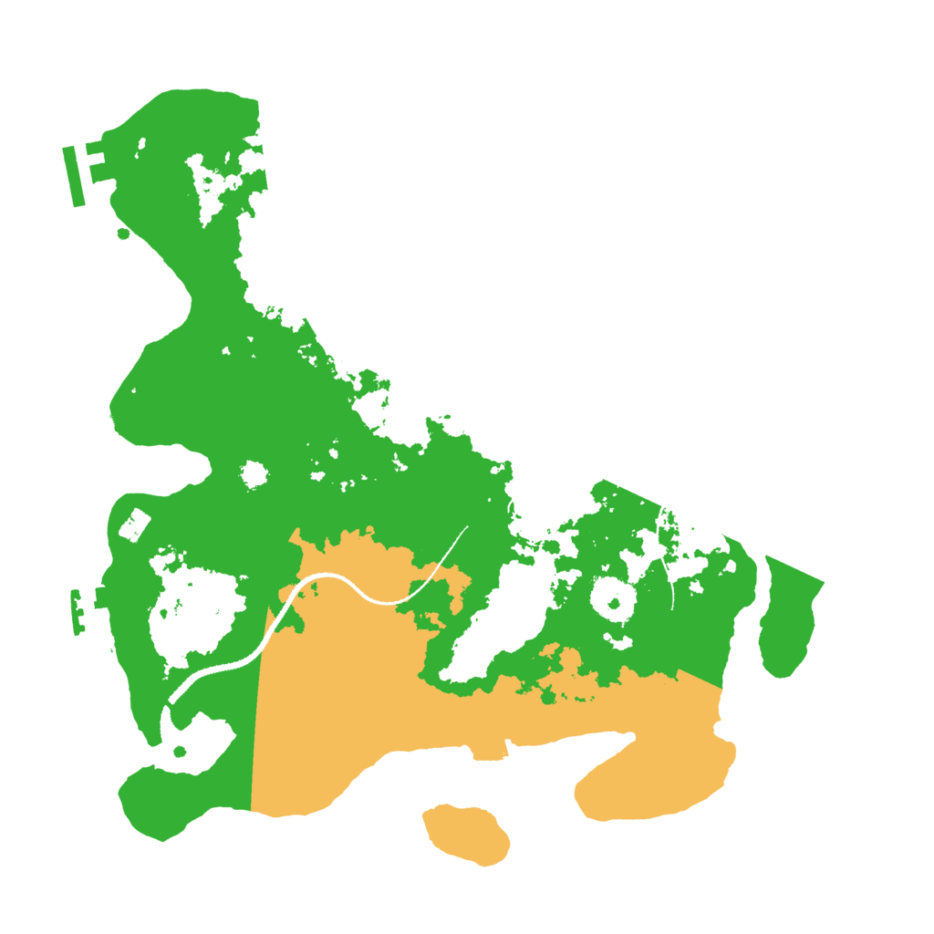 Biome Rust Map: Procedural Map, Size: 3115, Seed: 2101019289