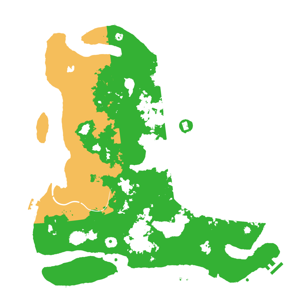 Biome Rust Map: Procedural Map, Size: 4000, Seed: 98722501