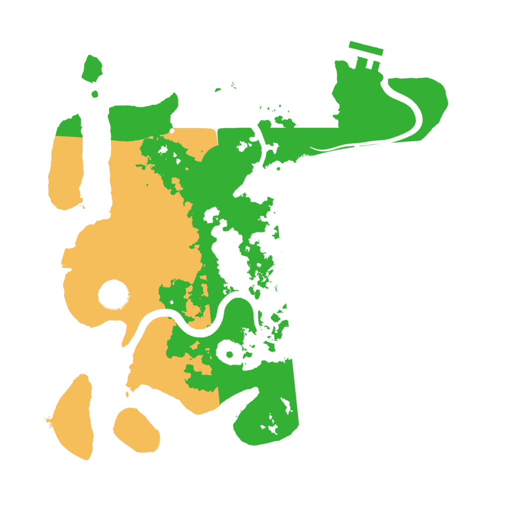 Biome Rust Map: Procedural Map, Size: 3000, Seed: 1726361598