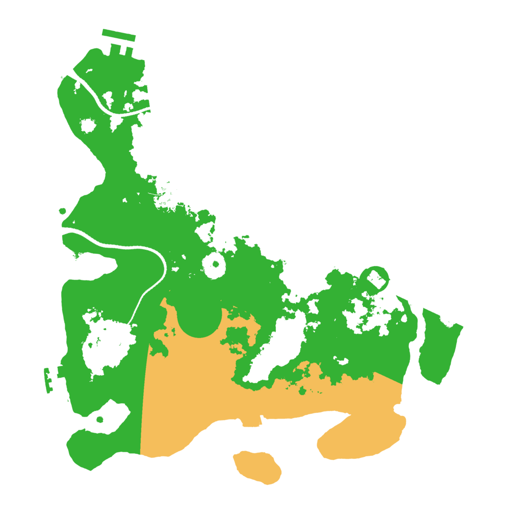 Biome Rust Map: Procedural Map, Size: 3155, Seed: 2101019289