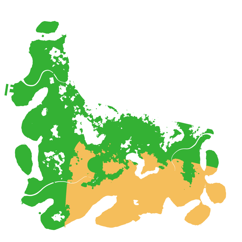 Biome Rust Map: Procedural Map, Size: 4209, Seed: 488727