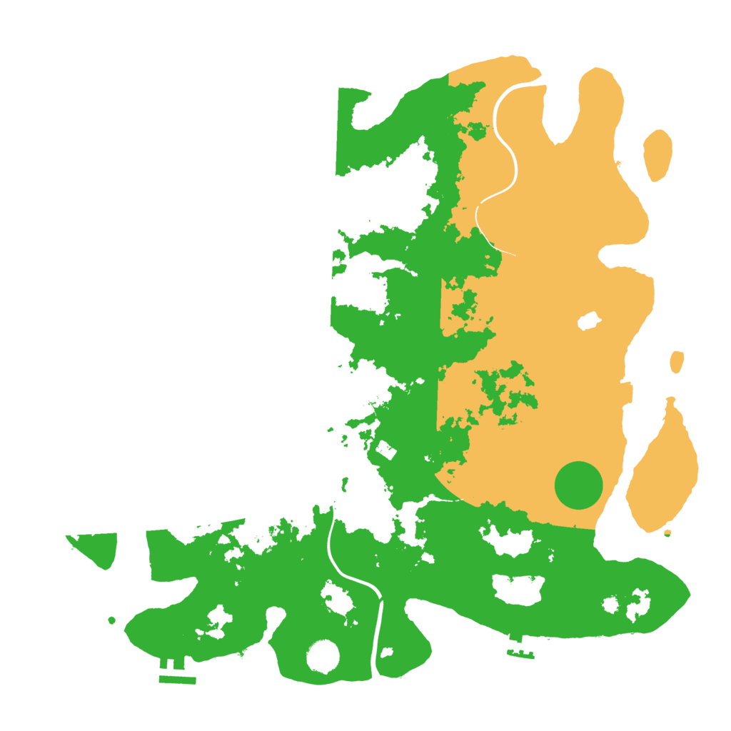 Biome Rust Map: Procedural Map, Size: 4000, Seed: 1722681901
