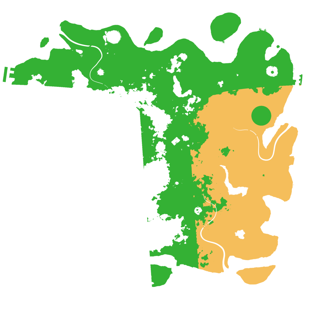 Biome Rust Map: Procedural Map, Size: 4250, Seed: 1253073836