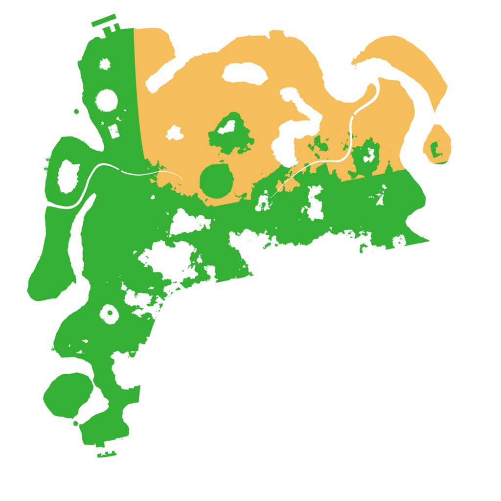 Biome Rust Map: Procedural Map, Size: 4000, Seed: 1481629902