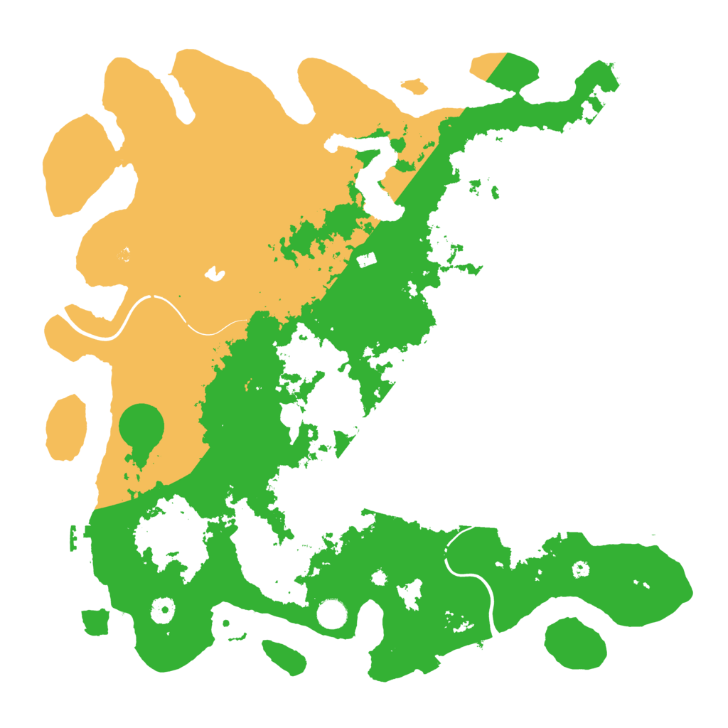 Biome Rust Map: Procedural Map, Size: 4250, Seed: 66802942