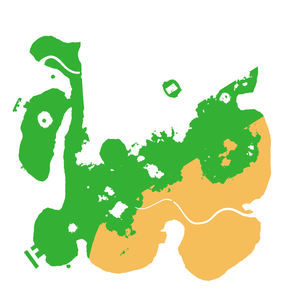 Biome Rust Map: Procedural Map, Size: 3000, Seed: 311738642