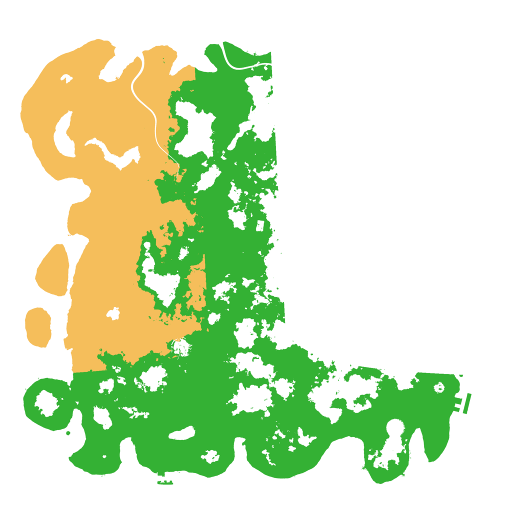 Biome Rust Map: Procedural Map, Size: 5000, Seed: 1439388169