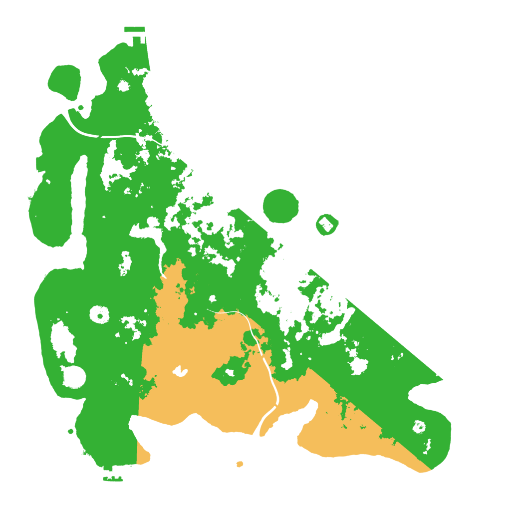 Biome Rust Map: Procedural Map, Size: 4000, Seed: 2030836619