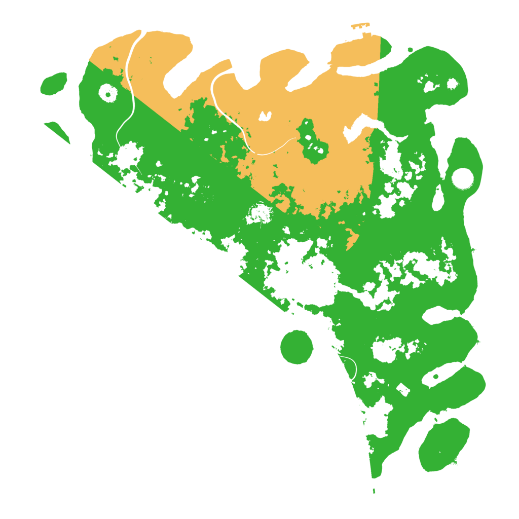 Biome Rust Map: Procedural Map, Size: 4250, Seed: 593302443