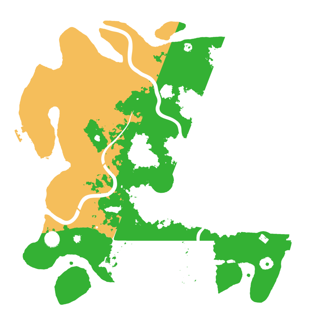 Biome Rust Map: Procedural Map, Size: 3750, Seed: 2076872559