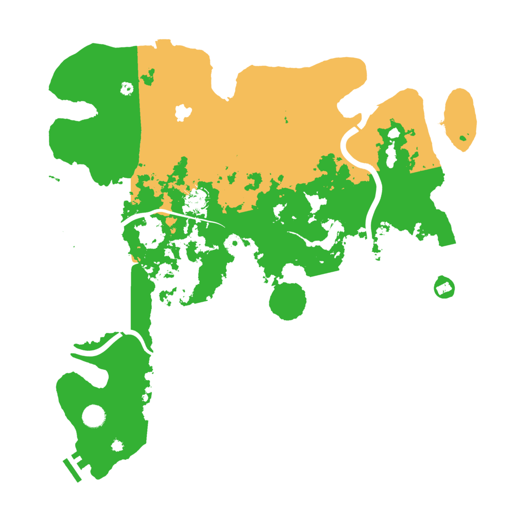 Biome Rust Map: Procedural Map, Size: 4000, Seed: 1880916886