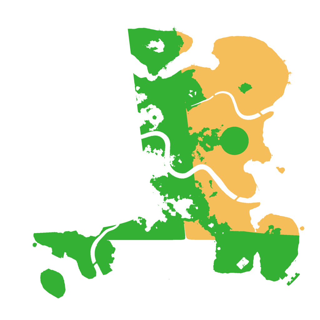 Biome Rust Map: Procedural Map, Size: 3000, Seed: 1113054735