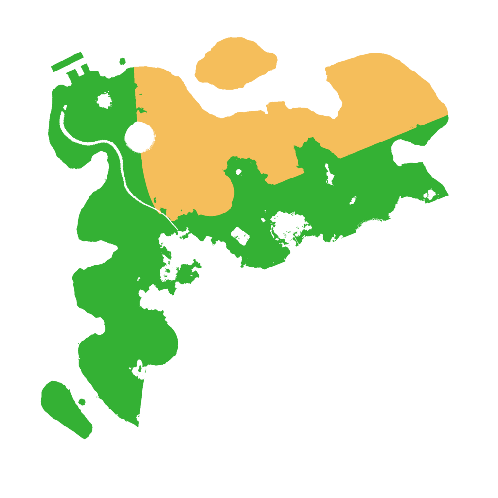 Biome Rust Map: Procedural Map, Size: 3000, Seed: 1354008681