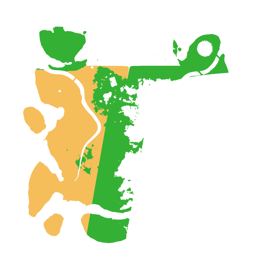 Biome Rust Map: Procedural Map, Size: 3000, Seed: 1443917949