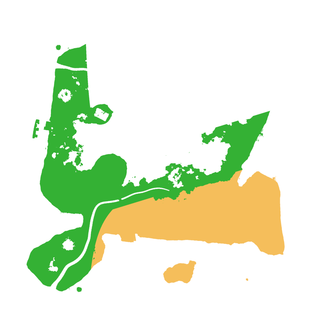Biome Rust Map: Procedural Map, Size: 2550, Seed: 1750848516