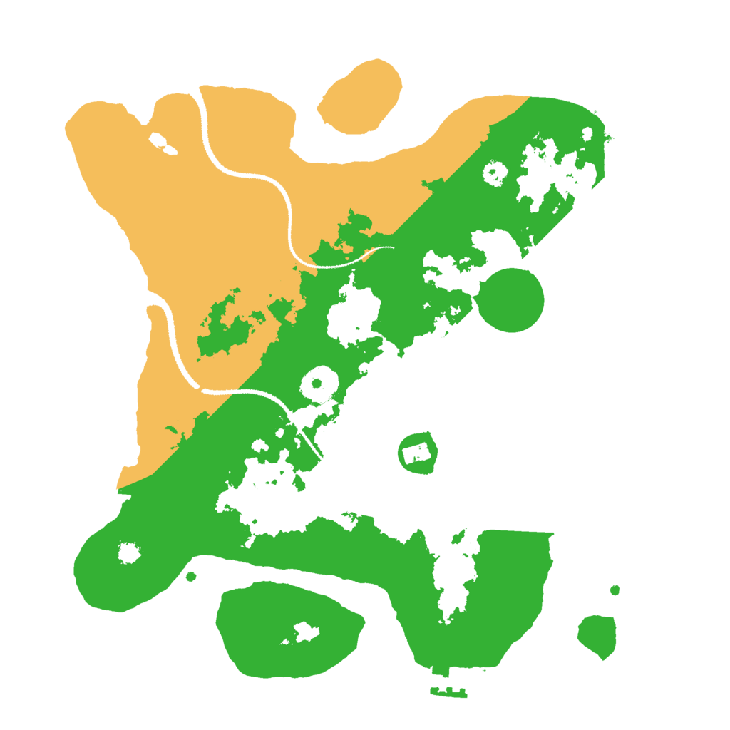 Biome Rust Map: Procedural Map, Size: 3000, Seed: 1067816113