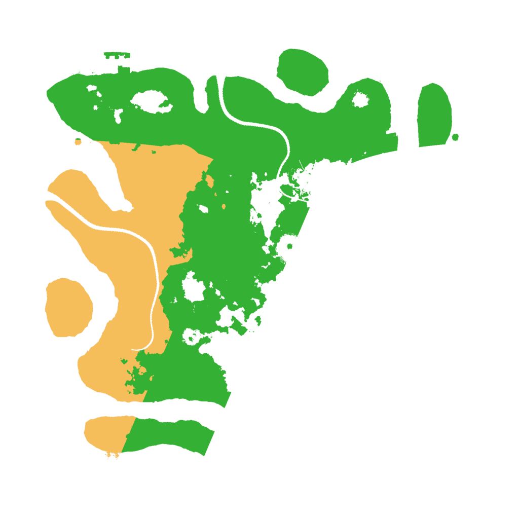 Biome Rust Map: Procedural Map, Size: 3000, Seed: 1346