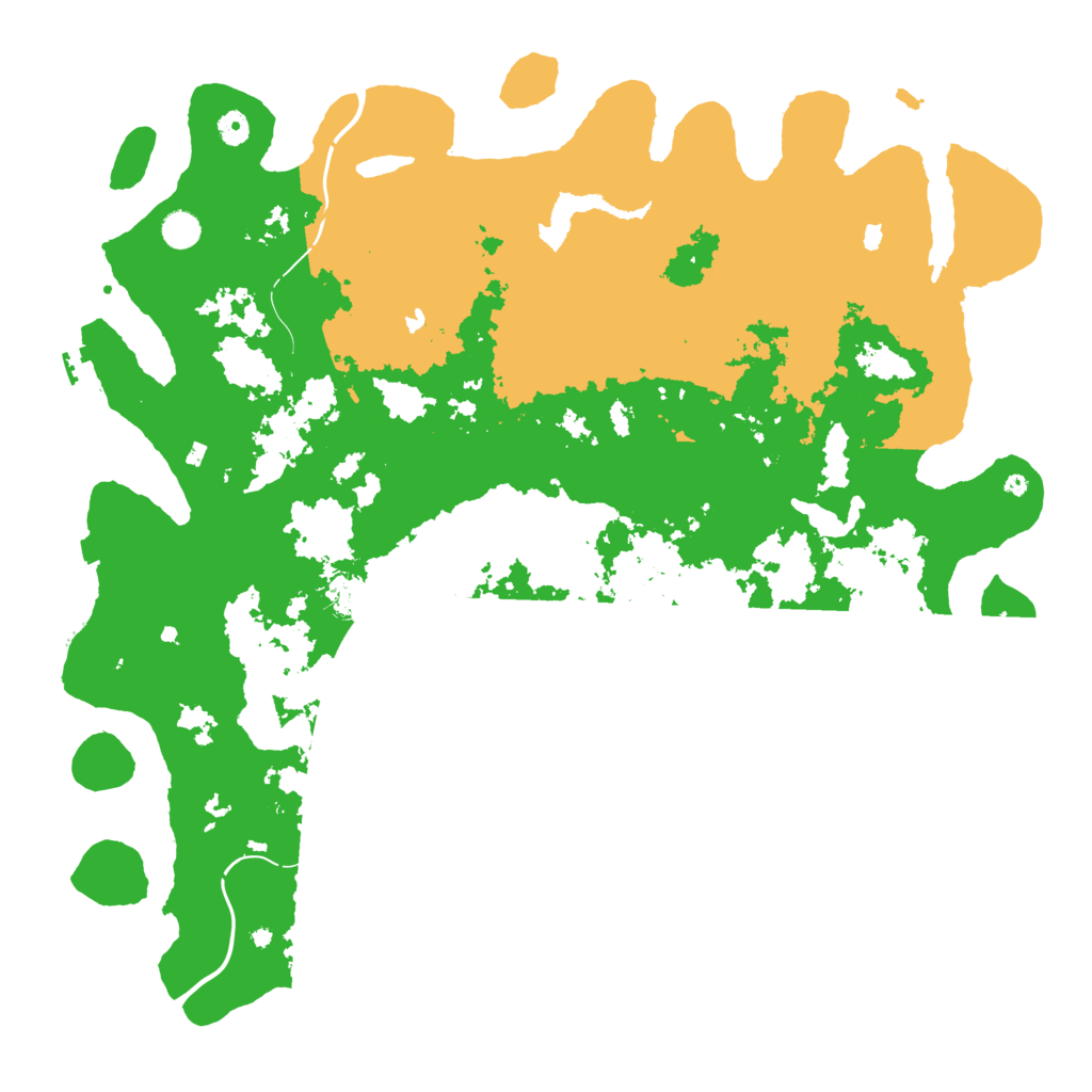 Biome Rust Map: Procedural Map, Size: 5000, Seed: 1607479335