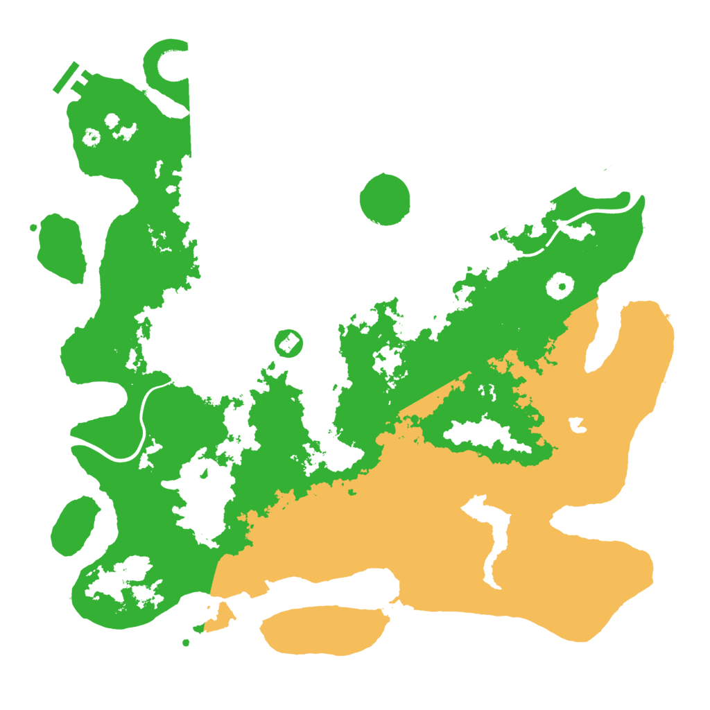 Biome Rust Map: Procedural Map, Size: 4000, Seed: 1637469630