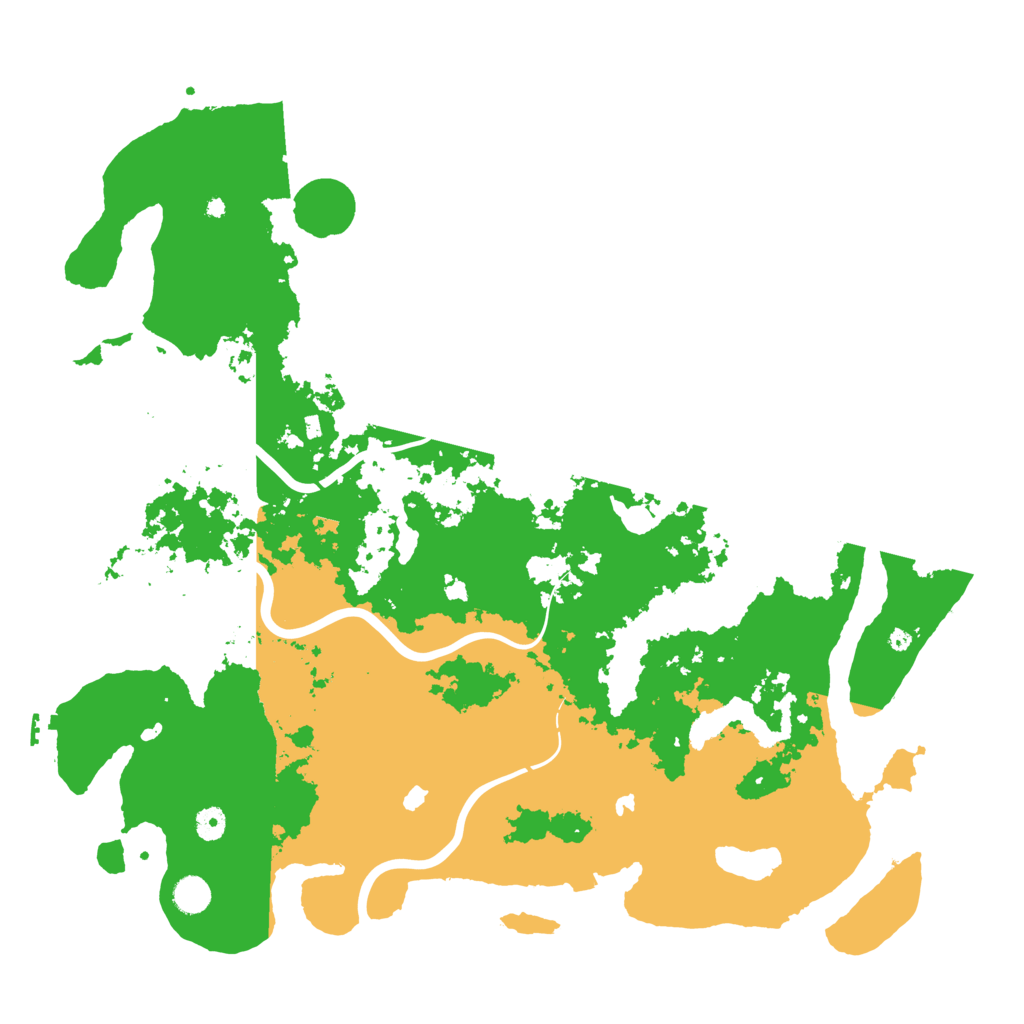 Biome Rust Map: Procedural Map, Size: 4800, Seed: 57700651