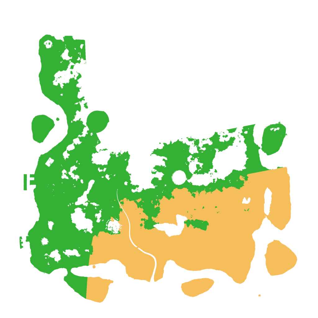 Biome Rust Map: Procedural Map, Size: 4000, Seed: 559395180