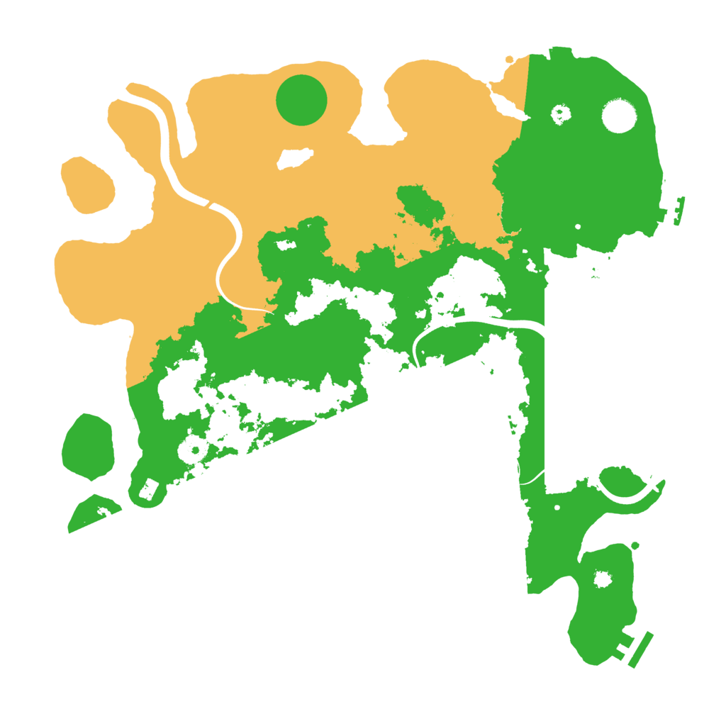 Biome Rust Map: Procedural Map, Size: 3750, Seed: 527502046