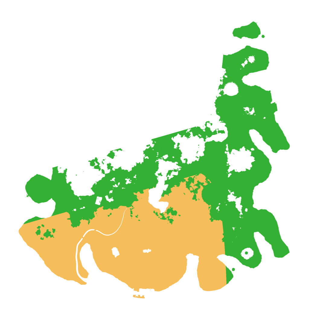 Biome Rust Map: Procedural Map, Size: 4000, Seed: 1103055018