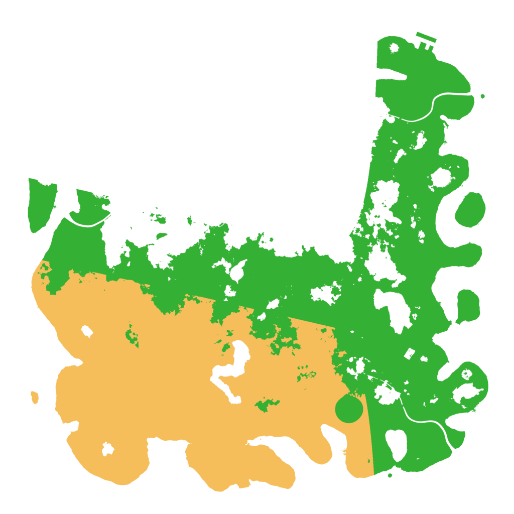 Biome Rust Map: Procedural Map, Size: 5000, Seed: 1993673029