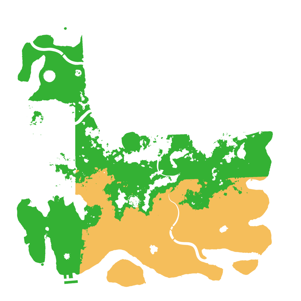 Biome Rust Map: Procedural Map, Size: 4500, Seed: 1934455209