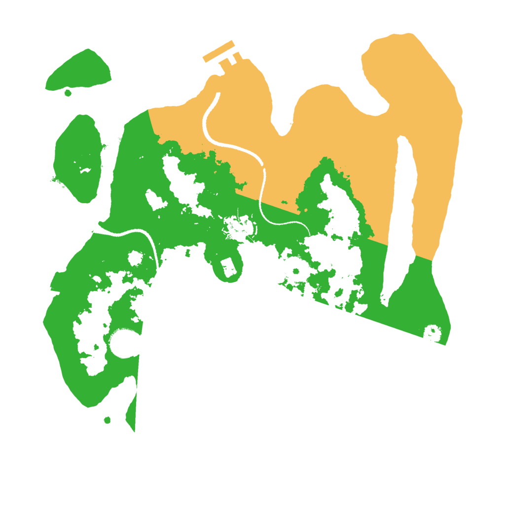 Biome Rust Map: Procedural Map, Size: 3000, Seed: 47994